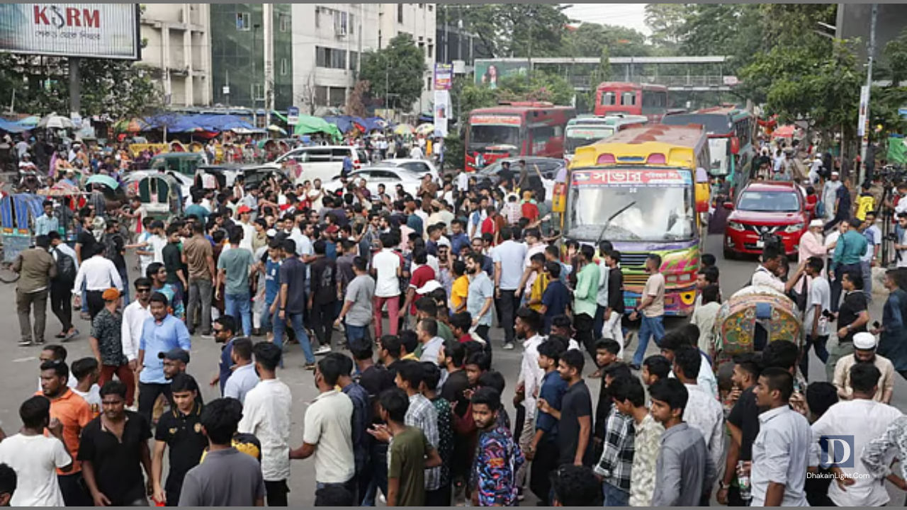 পৌনে দুই ঘণ্টা পর শাহবাগ ছাড়ল ছাত্রদল, যান চলাচল স্বাভাবিক. Dhakainlight.com