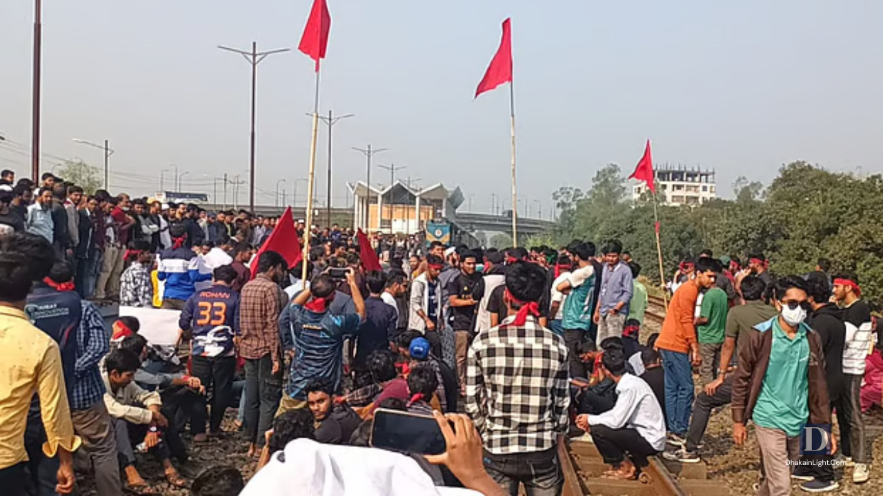 ডিজিটাল ইউনিভার্সিটির শিক্ষার্থীদের ‘লংমার্চ টু ইউজিসি’ কাল থেকে শুরু. Dhakainlight.com