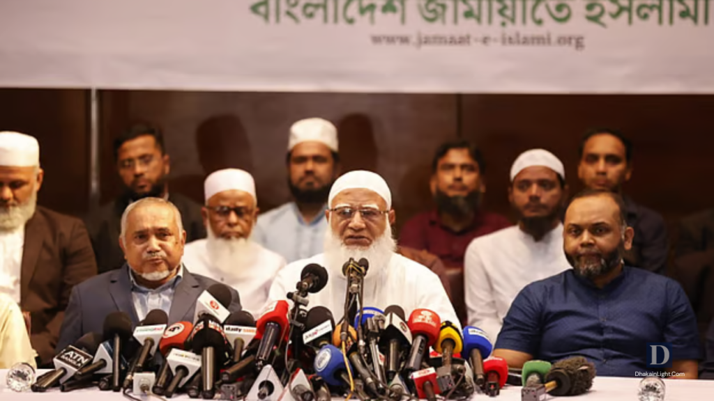 আমাদের কোনো আচরণে, পারফরমেন্সে কষ্ট পেয়ে থাকলে ক্ষমা করে দেবেন: জামায়াতের আমির. Dhakainlight.com