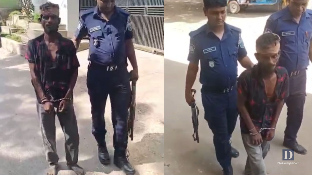 টাকার জন্য বৃদ্ধ মাকে কুপিয়ে হত্যা করল মাদকাসক্ত ছেলে. Dhakainlight.com