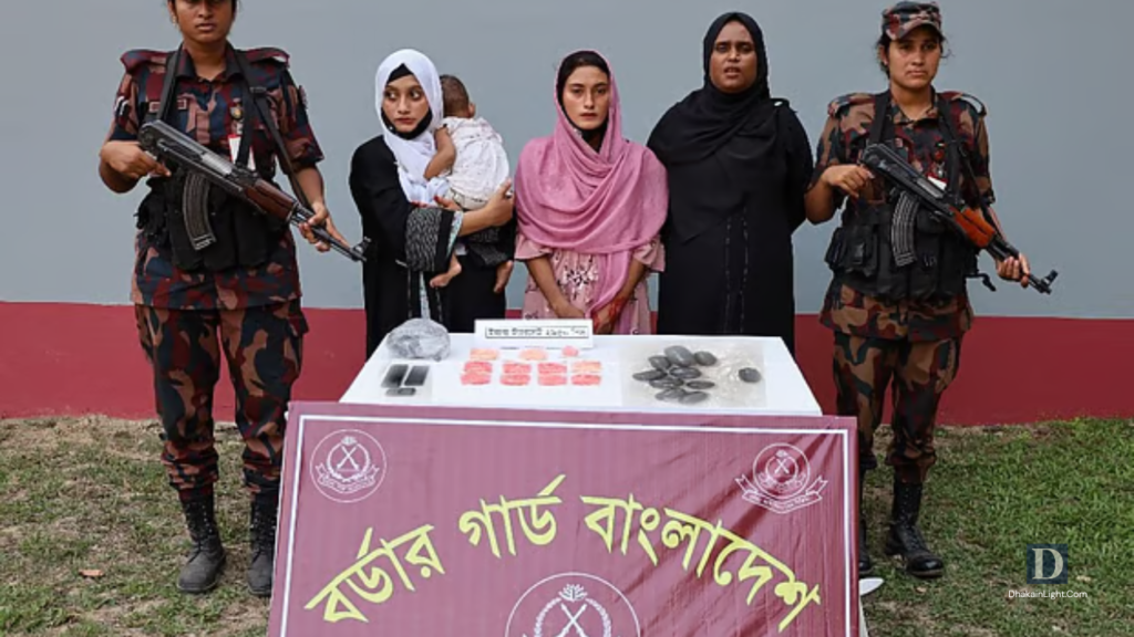 পেটের ভেতর তিন হাজার ইয়াবা, তিন বোন গ্রেপ্তার. Dhakainlight.com