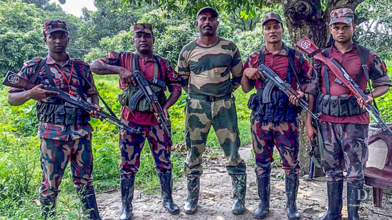 চাঁপাইনবাবগঞ্জ সীমান্তে অনুপ্রবেশকারী বিএসএফ সদস্যকে ফেরত দিল বিজিবি. Dhakainlight.com