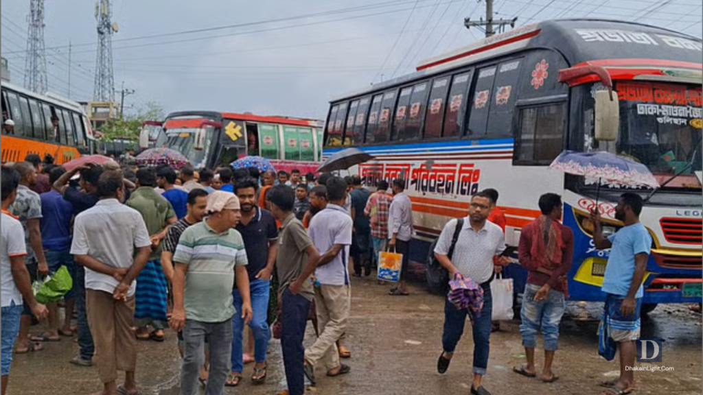 শ্রীপুরে শ্রমিক মারধর ও চাঁদাবাজির অভিযোগে দুই ঘণ্টা সড়ক অবরোধ, পুলিশের আশ্বাসে প্রত্যাহার. Dhakainlight.com