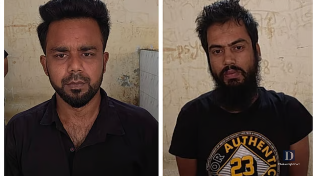 ময়মনসিংহে নারীর সঙ্গে ছবি তুলে মুক্তিপণ আদায়, অস্ত্রের মুখে অপহরণকারী চক্রের দুই সদস্য গ্রেপ্তার. Dhakainlight.com