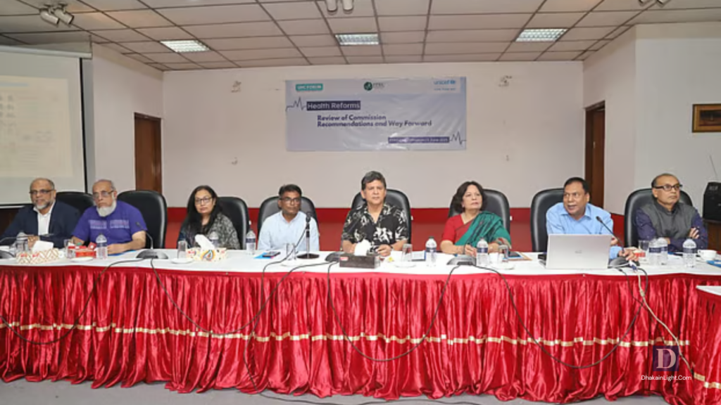 স্বাস্থ্য খাত সংস্কার প্রতিবেদন সংশোধনের উদ্যোগ. Dhakainlight.com