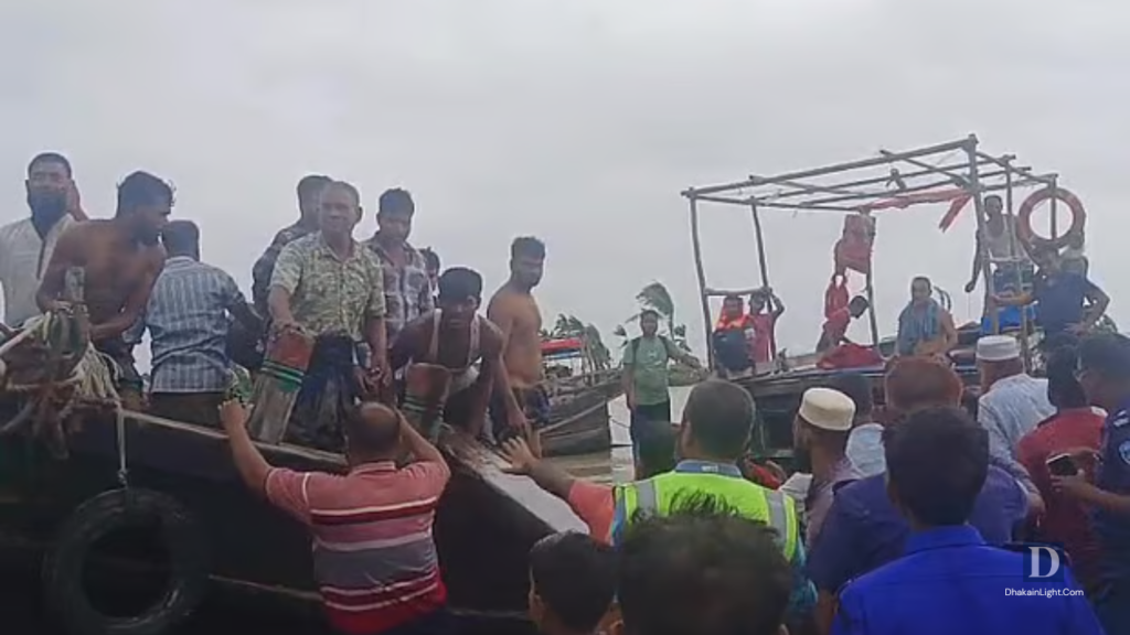 মেঘনায় ট্রলারডুবি: রোহিঙ্গা নারীর লাশ উদ্ধার, পুলিশ সদস্যসহ নিখোঁজ দুজন. Dhakainlight.com